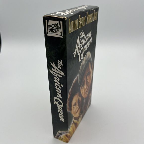 The African Queen VHS Kathrine Hepburn Humphrey Bogart PG 1979 Fox Video VGCond - Picture 3 of 7